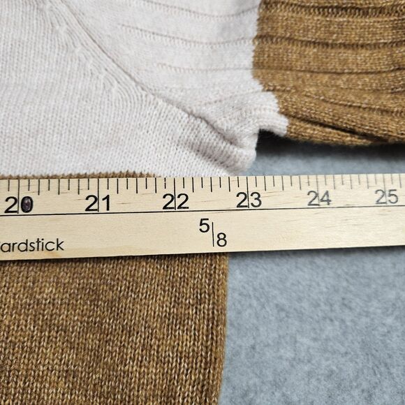 NWT Frey Mens Tight Knit Sweater Sz L 1/4 Zip Cozy Cabin Academia Casual Preppy - Picture 8 of 10